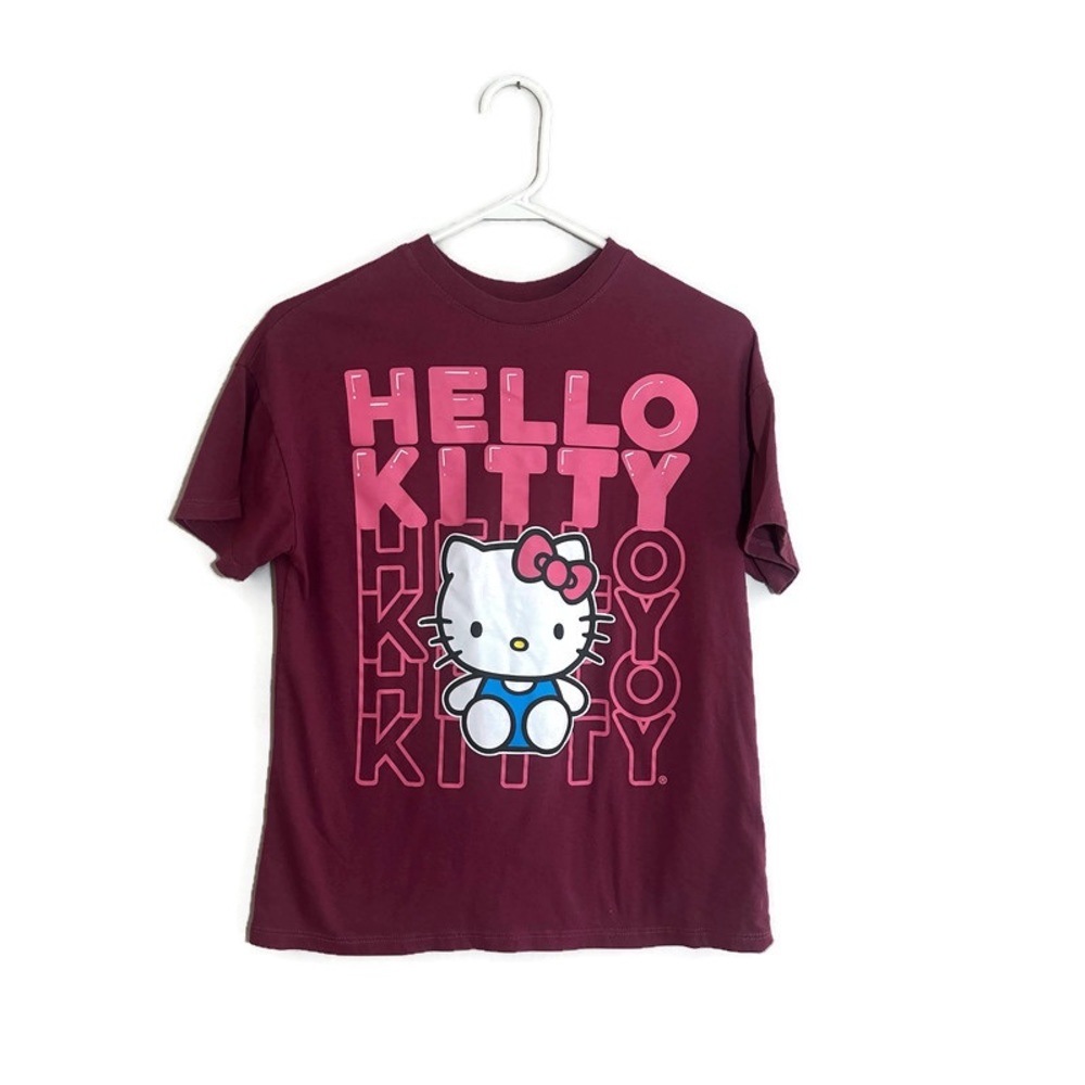 DIGITAL POLYESTER - PINK HELLO KITTY TEE DG01203AO main image 1